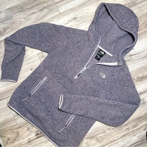 The North Fave Women’s Fleece Hooded Pullover Quarter Zip